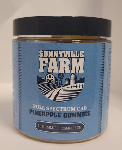 Sunnyville Farm FS Gummies - 25mg ea, 30ct