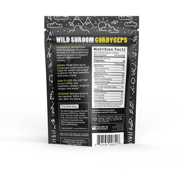 Wild Cordyceps Mushroom Extract 10:1