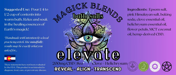 Magick Blends Bath Salts - 200mg Nano CBD