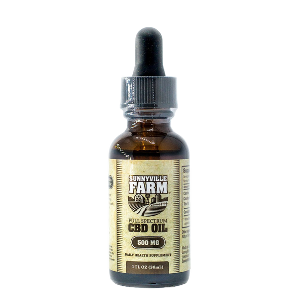Full Spectrum CBD Oil Tincture - 500mg - 30ml