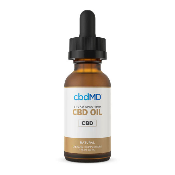 cbdMD Broad Spectrum CBD Oil Tincture - 30ml