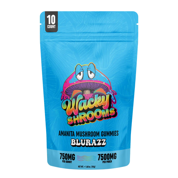 Wacky Shrooms 7500mg Amanita Mushroom Gummies