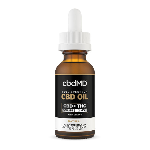 cbdMD Full Spectrum CBD Tinctures - 30ml