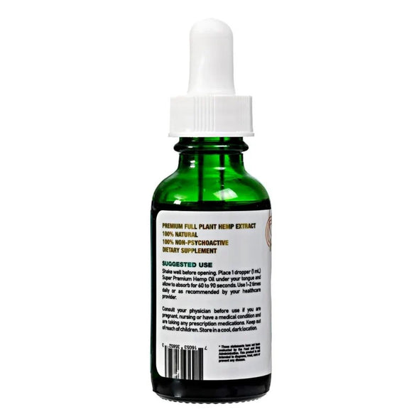 BUNDLE - Happy Planet 2,000mg Broad Spectrum CBD Tincture x 3