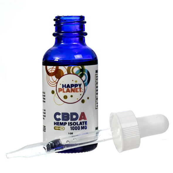 BUNDLE - Happy Planet 1000mg CBDA Isolate Tincture x 3