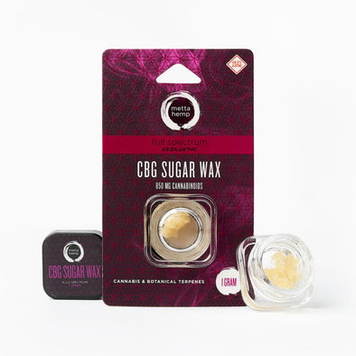 Metta Full-Spectrum CBG Sugar Wax - 1g