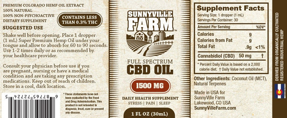 Full Spectrum CBD Oil Broomfield	