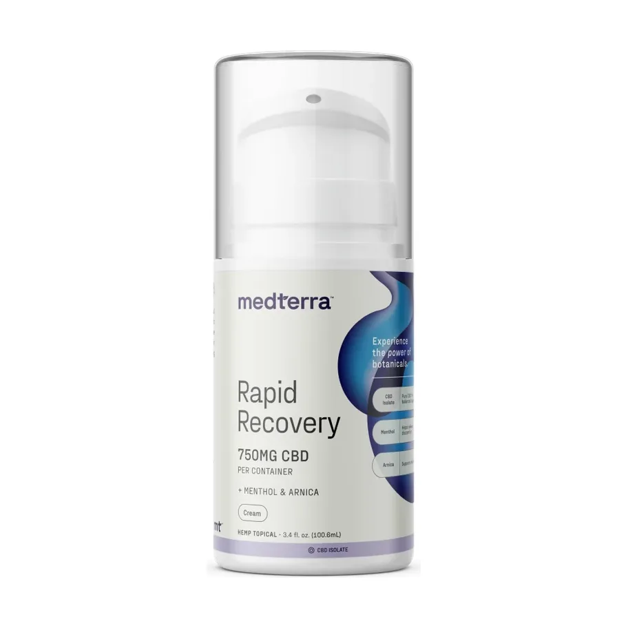 Medterra Rapid Recovery CBD Cream, 750 mg