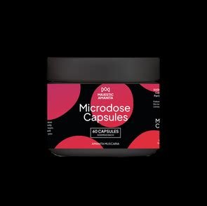 Majestic Amanita Wise Capsules (500mg, 60ct) with Lion's Mane