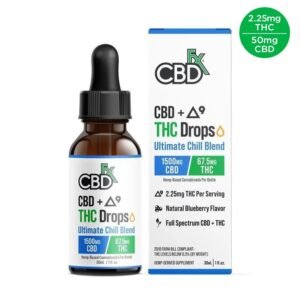 CBDfx – THC+CBD Drops Ultimate Chill Blend