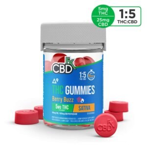 CBDfx &ndash; Delta-9 THC Gummies Berry Buzz (Sativa)