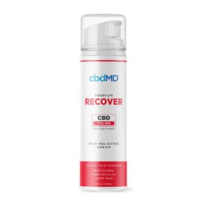 cbdMD – CBD Recover Cream (1500mg, Warming Relief)