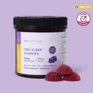 Full Spectrum CBD Sleep Gummies with CBN & THC