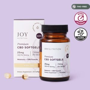 THC-Free CBD Sleep Softgels with CBN