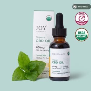 Organic THC-Free CBD Tincture (Tranquil Mint)