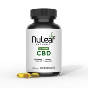 NuLeaf Naturals – CBD Soft Gels (900mg, Full Spectrum)